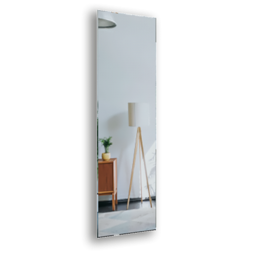 Дзеркало прямокутне з фацетом 10мм, 1700х500 мм Київ