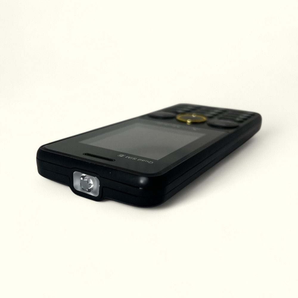 Кнопочный мобильный телефон на 4 сим карты AIEK s-mobile S73 Black Київ - зображення 8