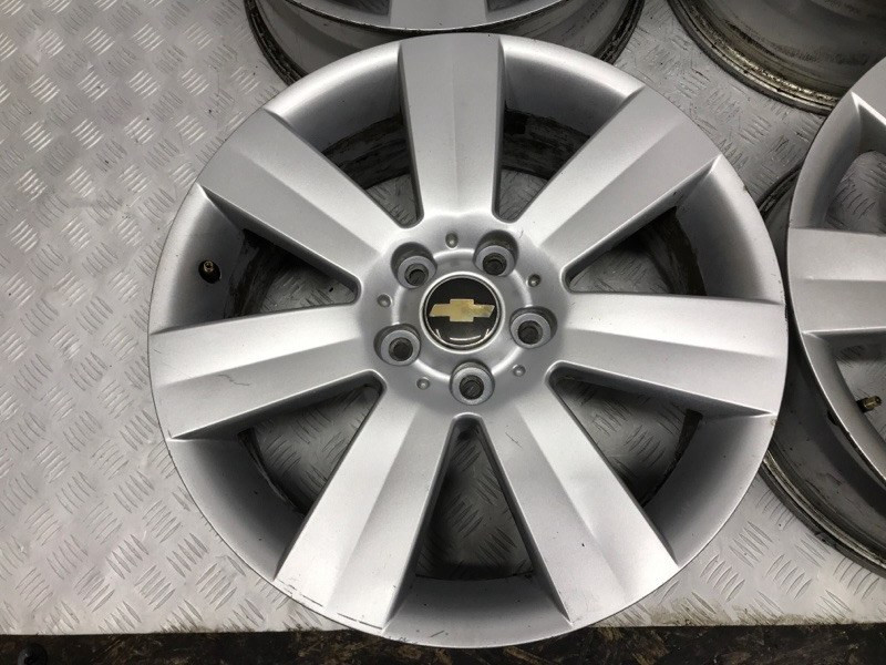 Диски титан комплект R18 Chevrolet Captiva C100 2.4 БЕНЗИН Z24SED 2006 (б/у) Київ - зображення 4