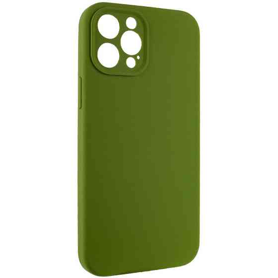 Чехол Silicone Case Full Camera Protective (AA) NO LOGO для Apple iPhone 12 Pro Max (6.7") Херсон