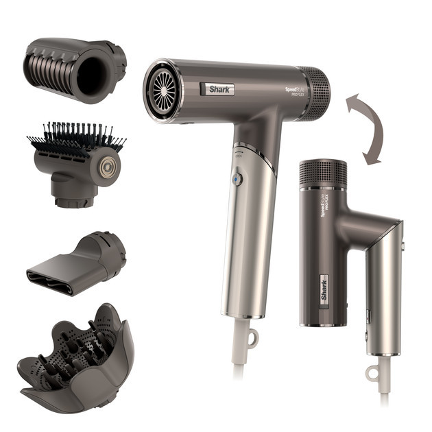 Фен Shark SpeedStyle FLEX 4-in-1 Hair Dryer System HD542EU 1700 Вт серый Киев - изображение 1