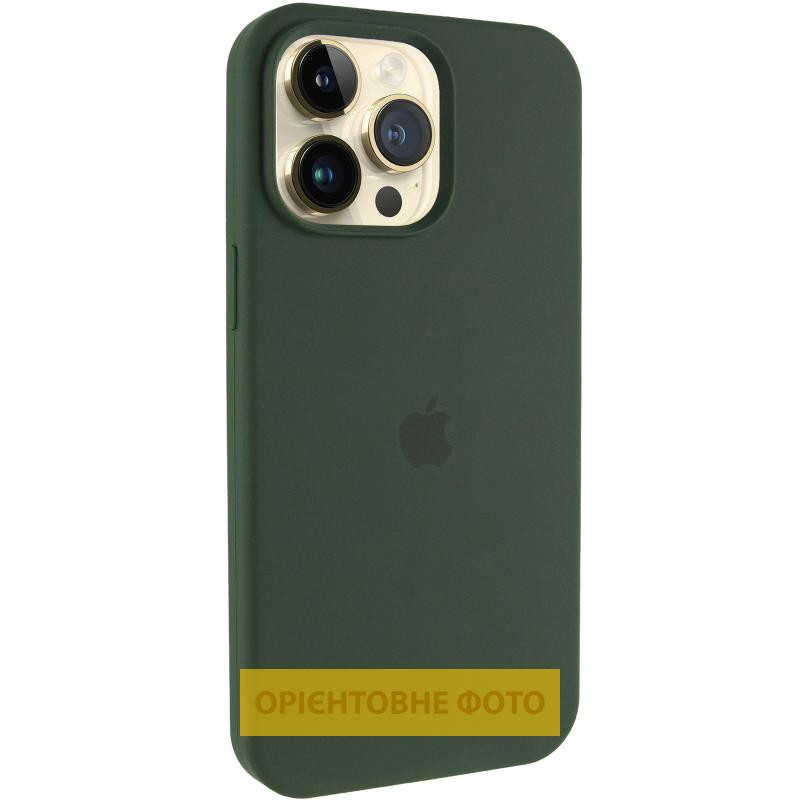 Чехол Silicone Case (AA) Logo with MagSafe для Apple iPhone 17 (6.3") Херсон - зображення 1