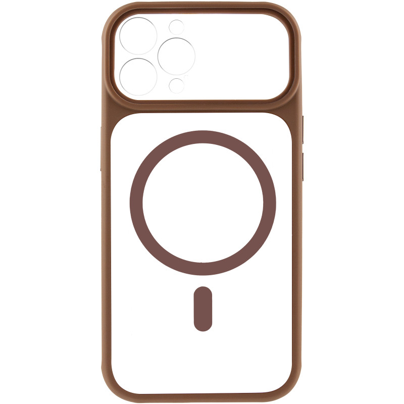 Чехол TPU+PC GETMAN Moon Clear with MagSafe для Apple iPhone 12 Pro (6.1") Херсон - зображення 3