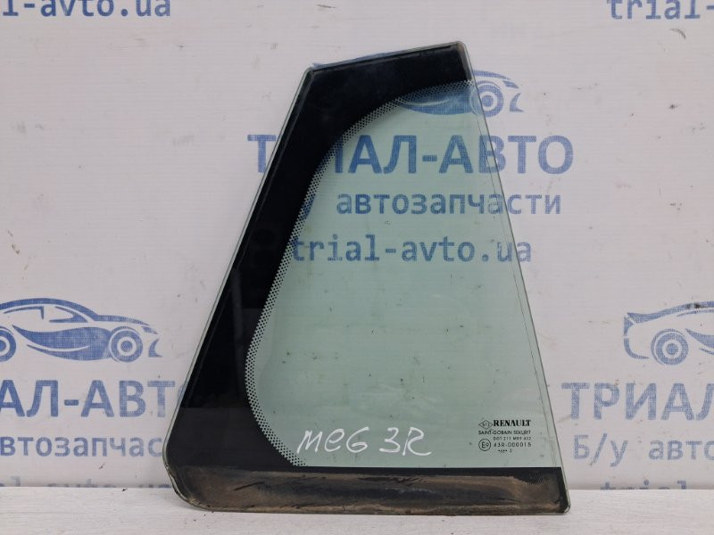 Стекло двери задней правой (форточка) Renault Megane 3 1.5 DIESEL K9K 2008 (б/у) Киев - изображение 1