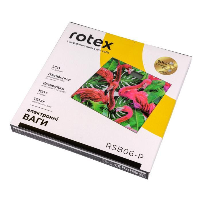 Весы напольные Rotex Flamingo RSB06-P 150 кг Киев - изображение 3