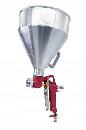Распылитель пневматический для нанесения штукатурки металлический бачок AIRKRAFT FR-300-AIRKRAFT Харків