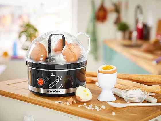 Яйцеварка Silver Crest SED-400-A1-black 400 Вт Киев