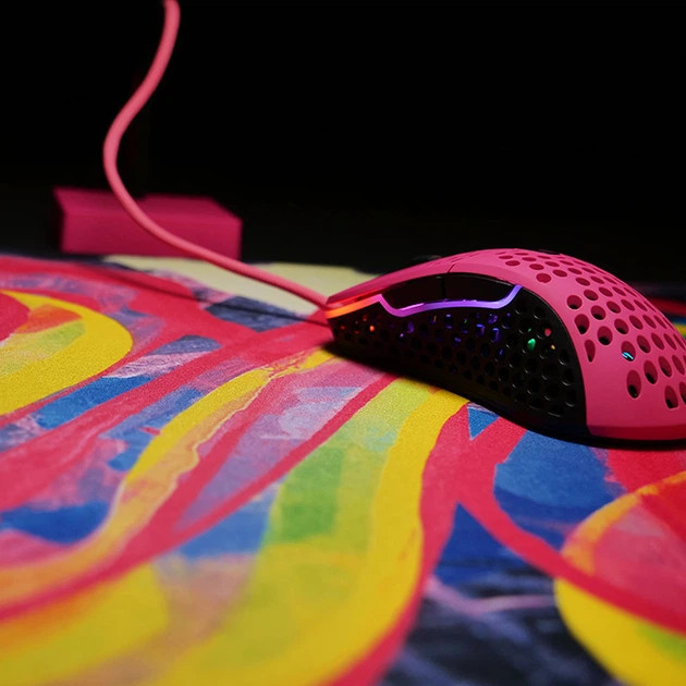 Игровая поверхность для мыши и клавиатуры Xtrfy GP4 L Street Pink XG-GP4-L-PINK 46х40 см Київ - зображення 8