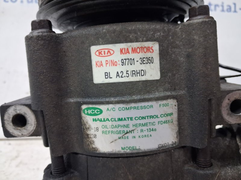 Компрессор кондиционера Kia Sorento BL 2.5 DIESEL D4CB 2002 (б/у) Київ - зображення 5