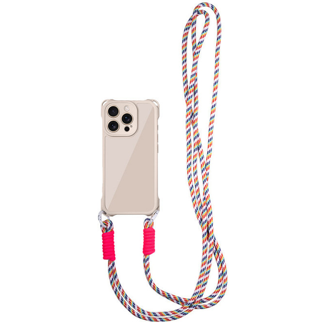 Чехол TPU CrossBody with straps для Apple iPhone 16 Pro Max (6.9") Херсон - изображение 1