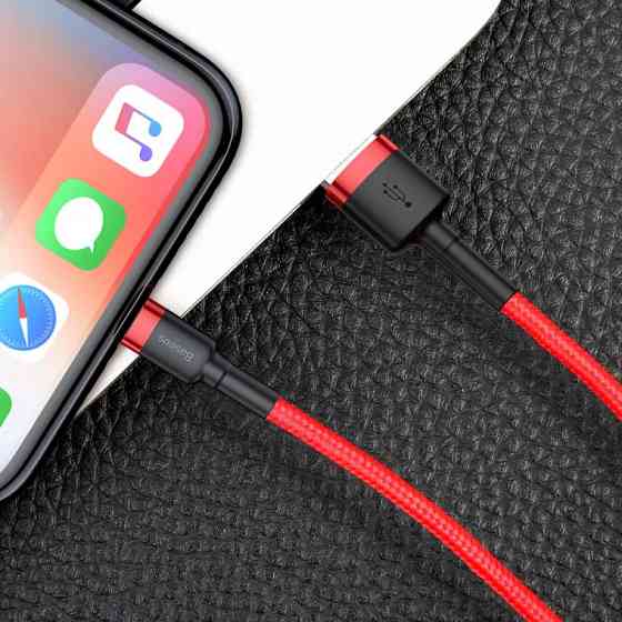 Дата кабель Baseus Cafule USB to Lightning 1.5A (2m) (CALKLF-C) Херсон