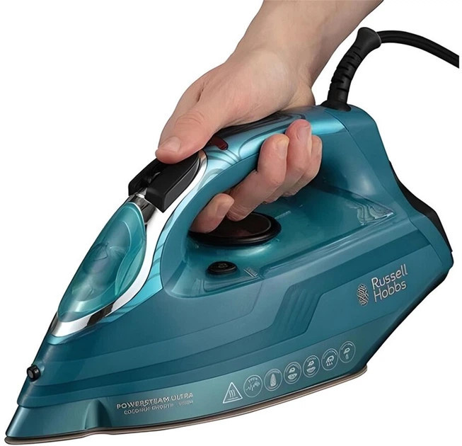 Утюг Russell Hobbs Power Steam Ultra 26340-56 3100 Вт зеленый Киев - изображение 5