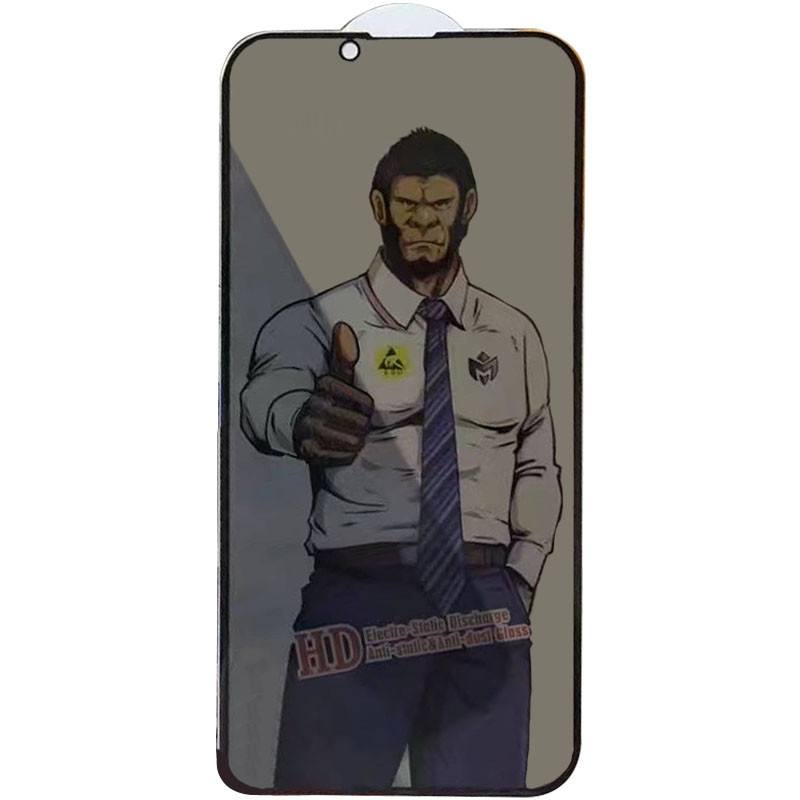 Защитное стекло Privacy 5D Anti-Static (тех.пак) для Apple iPhone 13 Pro Max / 14 Plus (6.7") Херсон - зображення 1