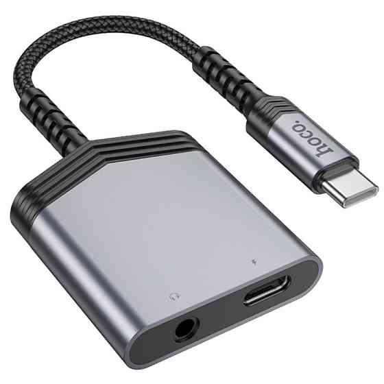 Переходник Hoco LS39 Type-C to Type-C + 3.5mm Херсон