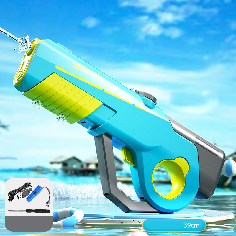 Водный аккумуляторный автомат Water Gun 8002C (600ml) with lithium battery Херсон - зображення 7