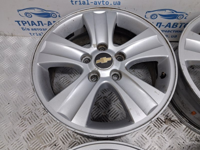 Диски титан комплект R16 Chevrolet Captiva C100 2.0 ДИЗЕЛЬ Z20S 2006 (б/у) Киев - изображение 2