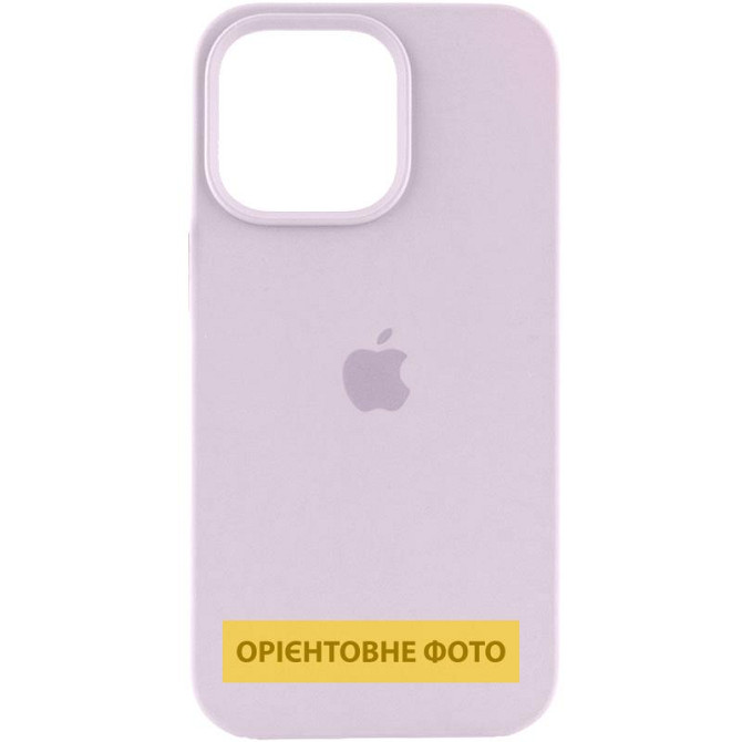 Чехол Silicone Case (AA) Logo with MagSafe для Apple iPhone 16 (6.1") Херсон - зображення 1