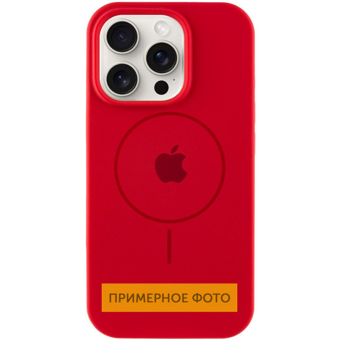 Чехол Silicone Case Full Protective (AA) with MagSafe для Apple iPhone 16 (6.1") Херсон - изображение 1