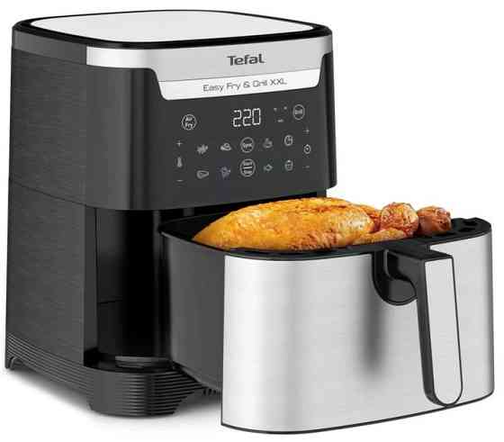 Мультипечь Tefal Easy Fry & Grill XXL EY801D15 6.5 л 1830 Вт серебристая Київ