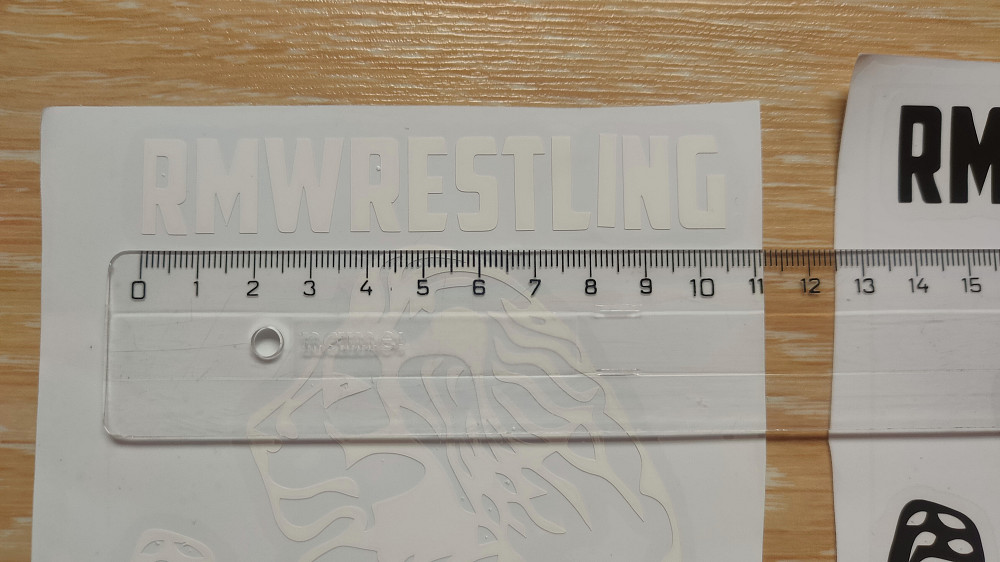 Наклейка на авто Лев rmwrestling Чёрная, Белая Борисполь - изображение 5