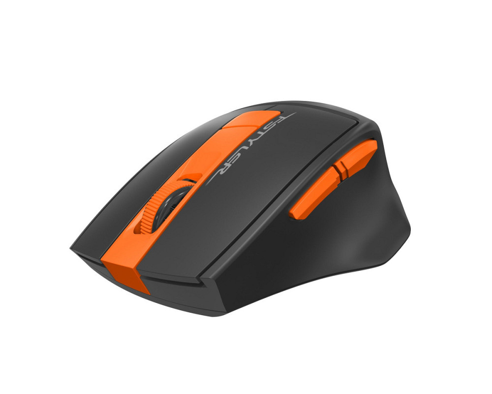 Мышь компьютерная безпроводная A4Tech Fstyler FG30S Wireless Orange оранжевая Київ - зображення 4