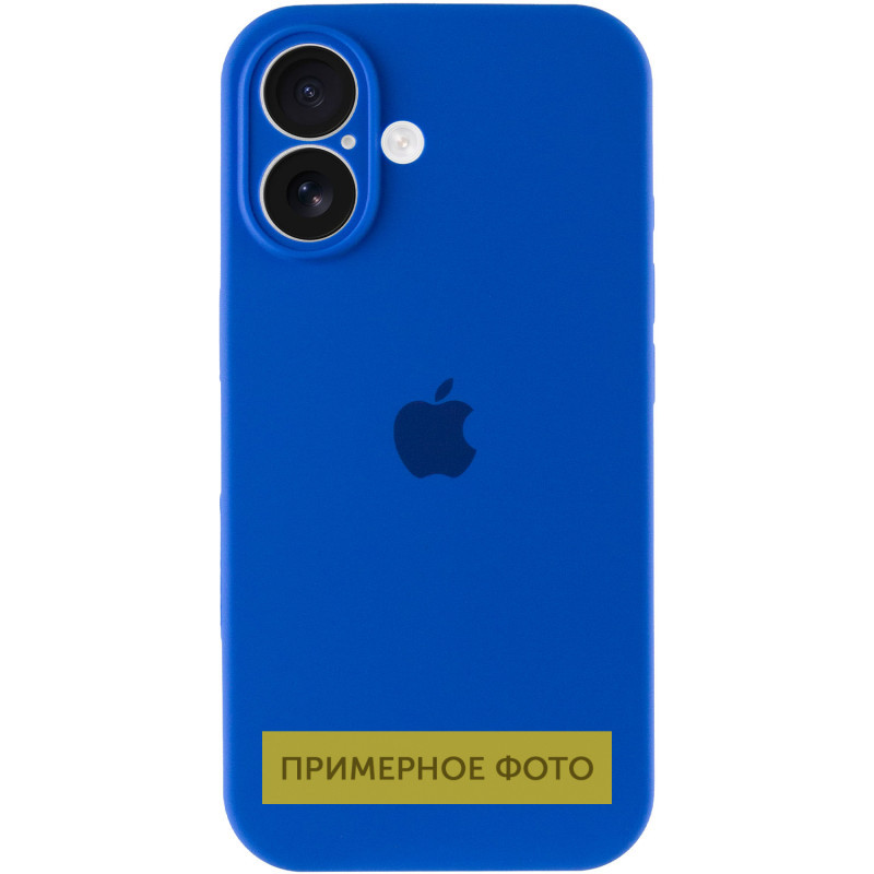 Чехол Silicone Case Full Camera Protective (AA) для Apple iPhone 16 (6.1") Херсон - зображення 2
