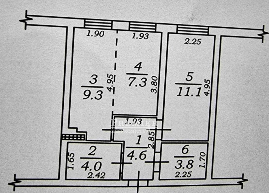2-кімнатна квартира. Новий будинок.Біля моря 39000 у.о. Одеса - зображення 6