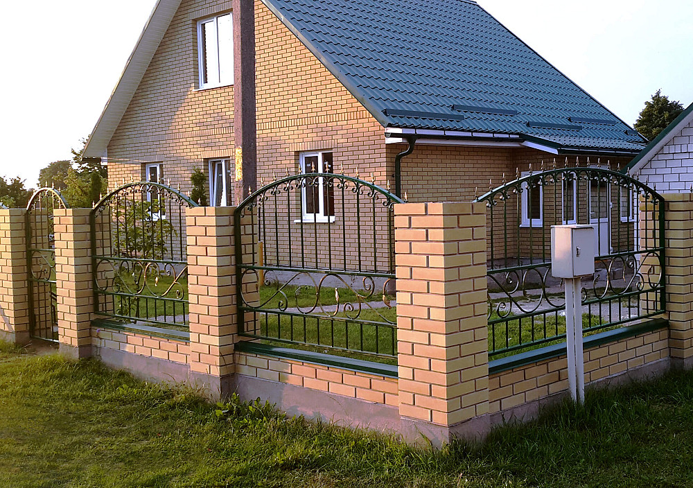 Паркан із профлиста, паркан зі штакетника, кований паркан, паркан жалюзі Кривий Ріг - зображення 4