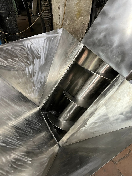 Пересувний шнековий транспортер для харчових продуктів, 2500 л/год, 1,5 кВт Полтава - изображение 6