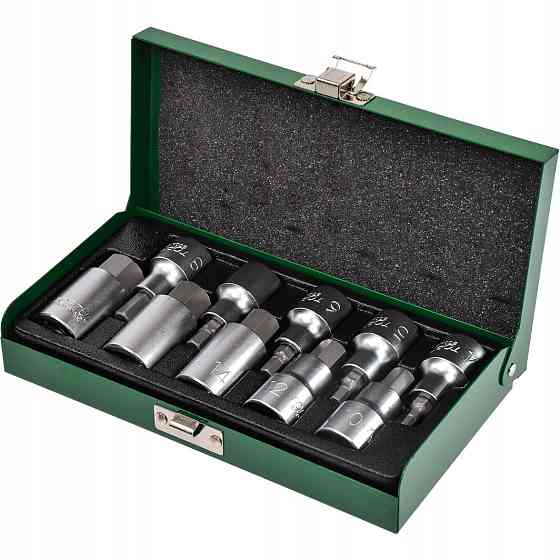 Набор головок-бит шестигранник TOPTUL 1/2" Н4-Н19 GAAD1007 Харків