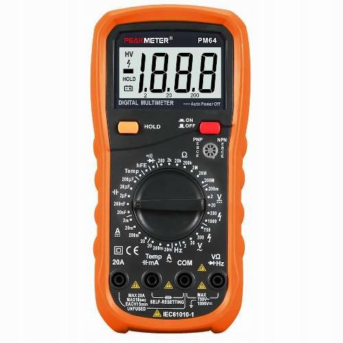 Профессиональный мультиметр с термопарой PeakMeter PM64 Харьков - изображение 4