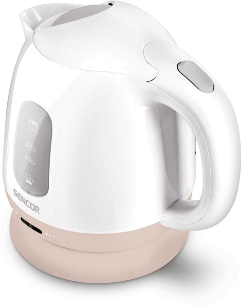 Электрочайник Sencor SWK 1102RS 1 л белый с бежевым Київ - зображення 2