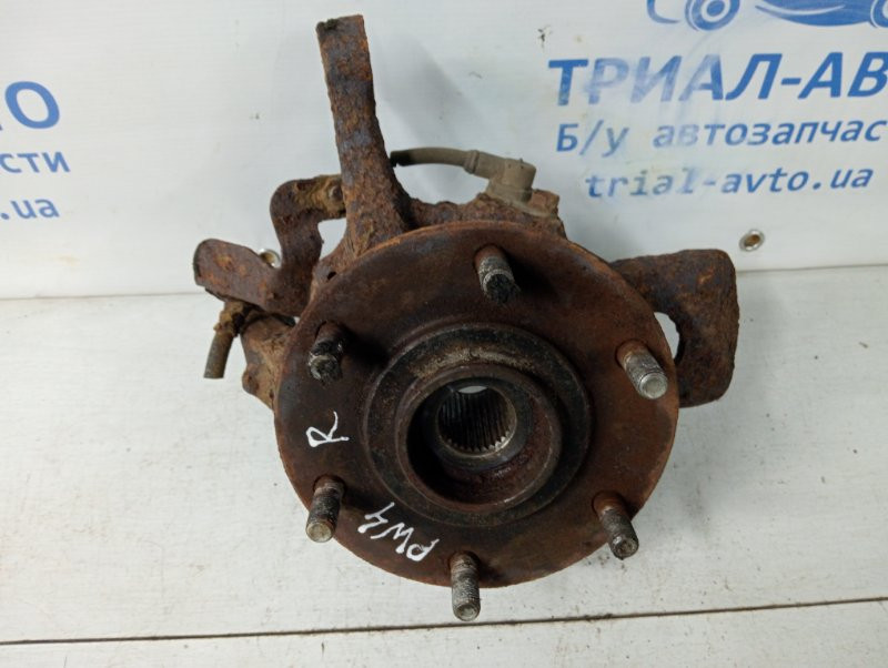 Кулак поворотный правый со ступицей Mitsubishi Pajero Wagon 4 3.2 ДИЗЕЛЬ 4M41 2006 (б/у) Киев - изображение 2