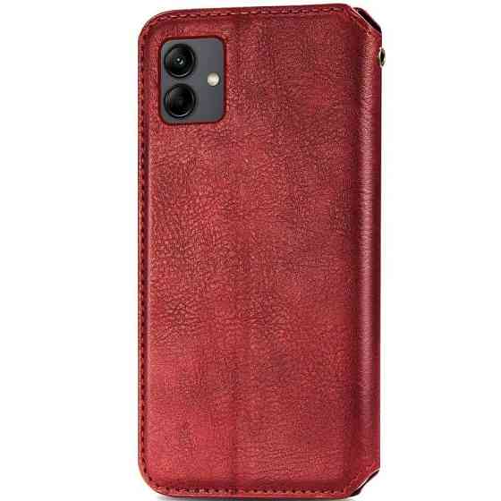 Кожаный чехол-книжка GETMAN Cubic (PU) для Samsung Galaxy A07 Херсон