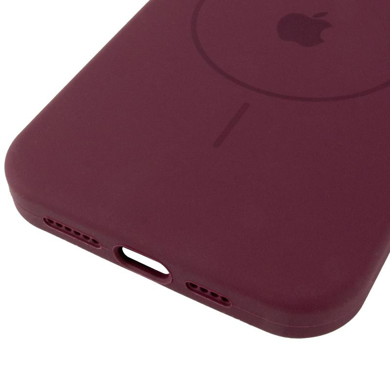 Чехол Silicone Case Full Protective (AA) V2 with MagSafe для Apple iPhone 14 Pro Max (6.7") Херсон - зображення 5