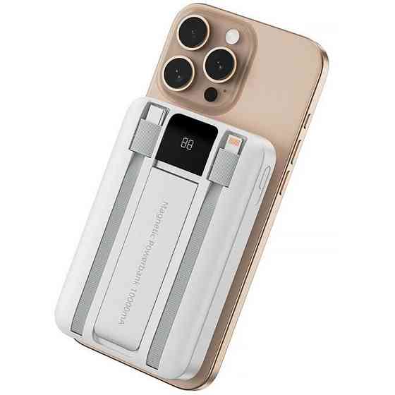 Портативное ЗУ Power Bank WIWU Wi-P061 22.5W+PD20W с БЗУ+iWatch with cable 10000 mAh Херсон