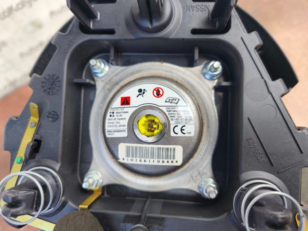 Подушка безопасности водителя в руль AirBag Nissan Note E11 2005-2012 (3055429) Ковель - зображення 2