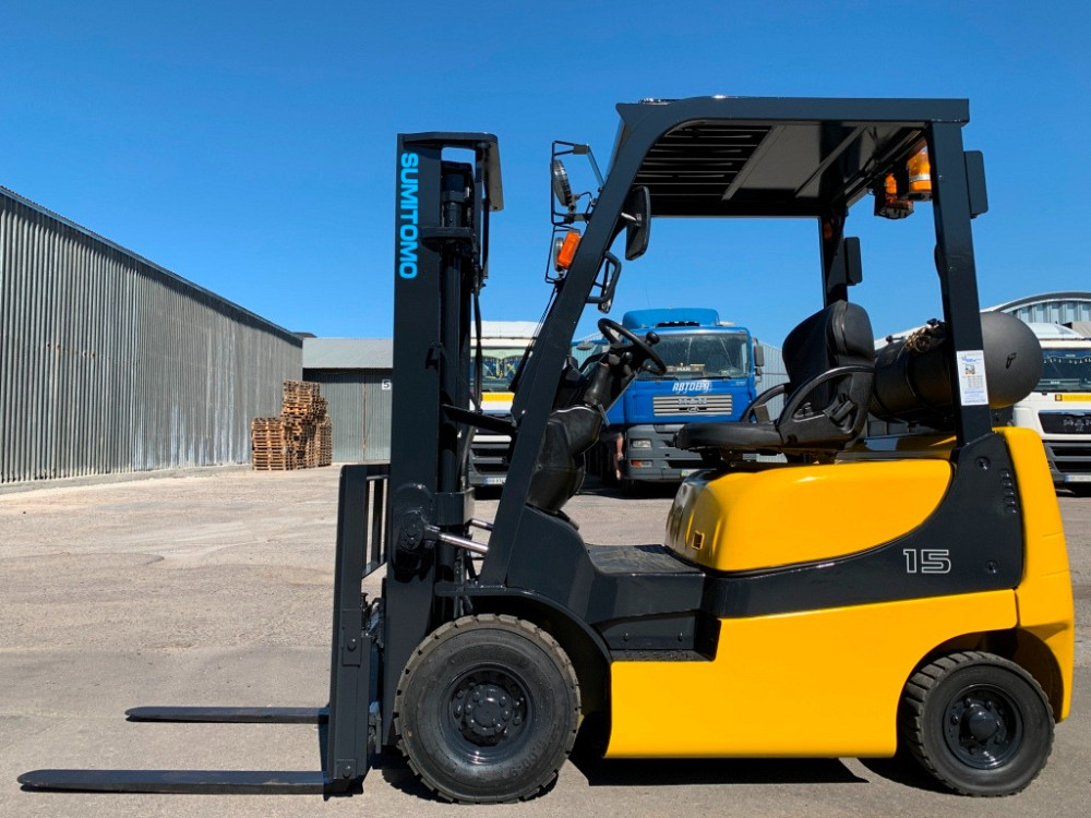 Газовий навантажувач вилочний Sumitomo (Mazda) з бічним зсувом Одеса - зображення 2