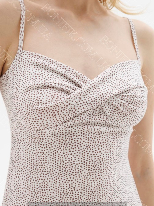 Женская ночная сорочка с кружевной отделкой и драпировкой (16518) (арт. 1757) Кривой Рог - изображение 4