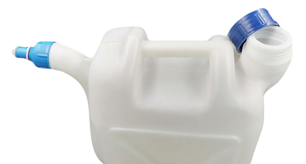 Канистра с носиком 10 литров, пластиковая Киев - изображение 5