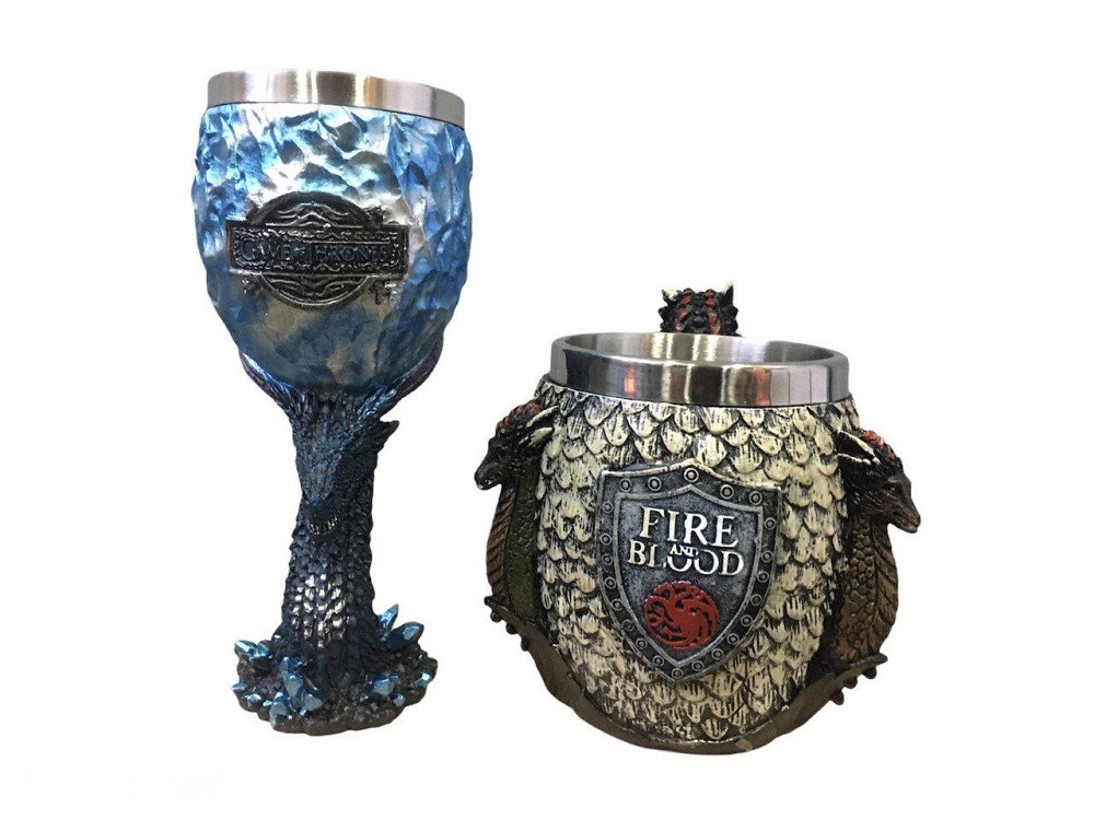 Подарочный Набор Кружка Чашка Бокал 3D Игра Престолов Game Of Thrones Fire and Blood Дом Таргариен Київ - зображення 4