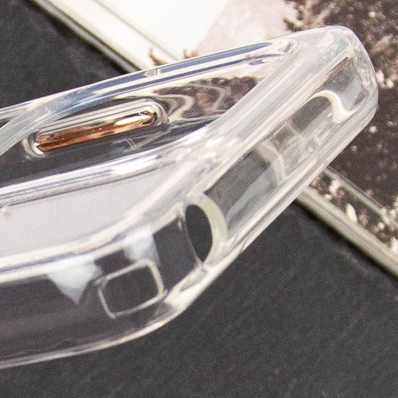 Чехол TPU+PC Clear 2.0 mm metal buttons для Xiaomi Poco M6 Pro 5G Херсон - зображення 8