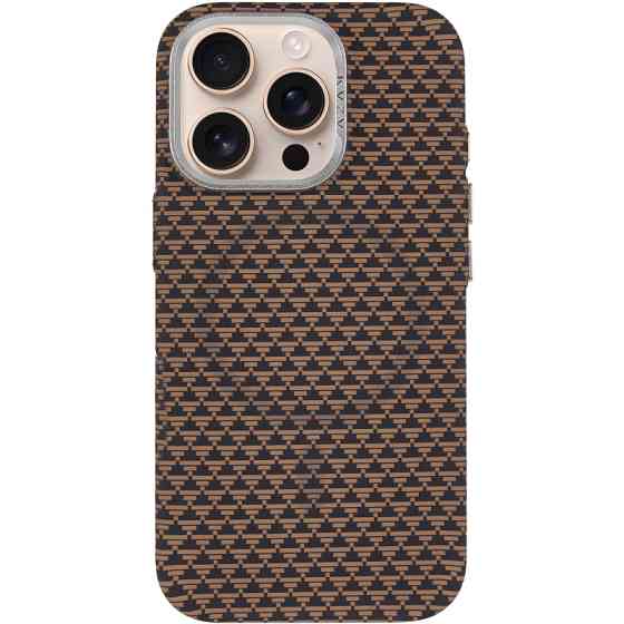 Чехол TPU+PC KVZV Triangular Pattern with Magnetic Fit для Apple iPhone 15 Pro Max (6.9") Херсон
