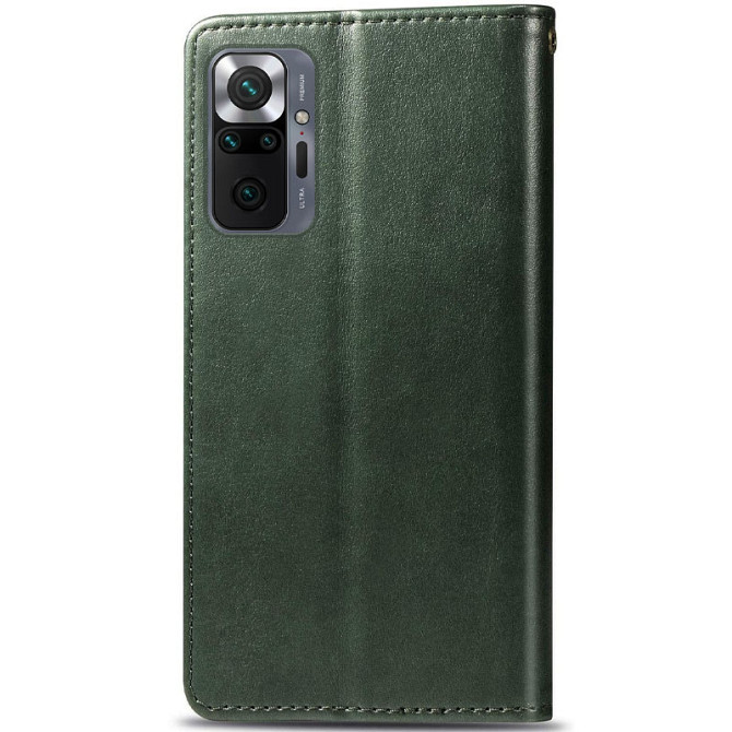 Кожаный чехол-книжка GETMAN Gallant (PU) для Xiaomi Redmi Note 10 Pro / 10 Pro Max Херсон - зображення 9