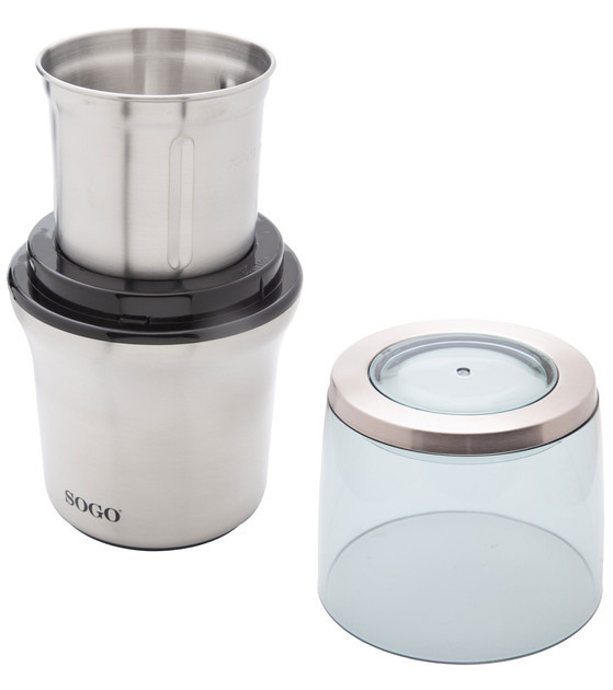 Кофемолка SOGO SS-5230 300 Вт серебристая Київ - зображення 3