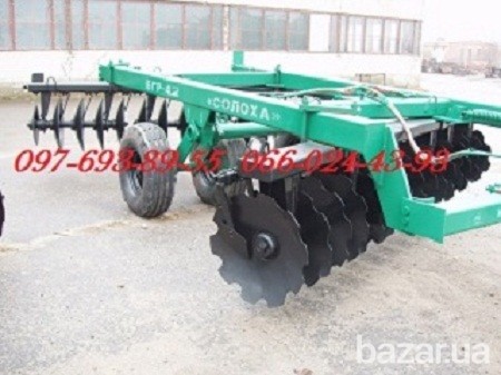 Борона дисковая глубокого рыхления Солоха БГР-4.2 Дніпро - зображення 1