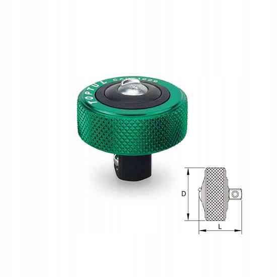 Трещотка мини дисковая 3/8" TOPTUL 52 зубца CAUB1229 Харків