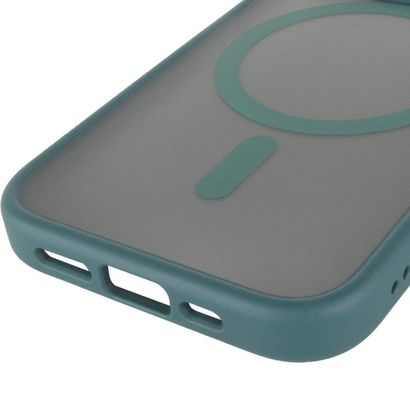 TPU+PC чехол Metal Buttons with MagSafe для Apple iPhone 15 Pro (6.1") Херсон - зображення 7