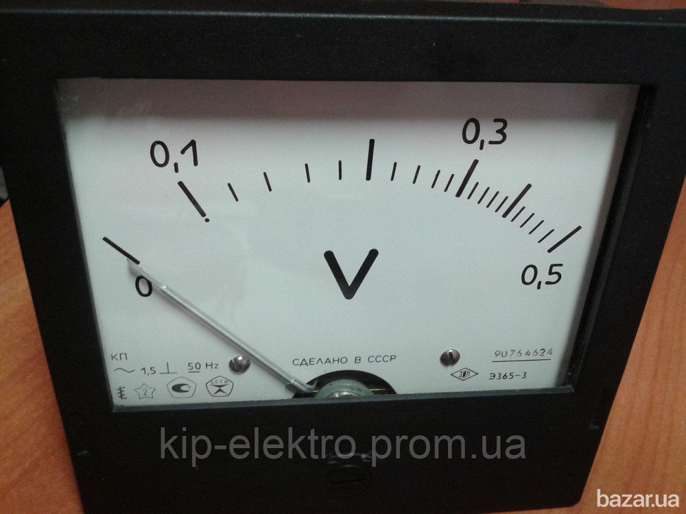 Вольтметр щитовой Э365-3 и Э365.1-3 (Э-365, Э365, Э 365, Э-365-3, Э365.3,  Е365-3, Е365, Е-365, Е365 Киев - изображение 1