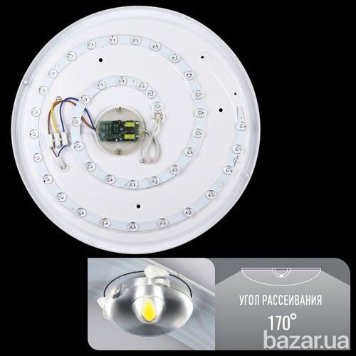 Светильник светодиодный Biom SMART SML-R06-50 3000-6000K 50Вт с д/у Винница - изображение 5